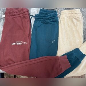 Gymshark Joggers (3 pairs)